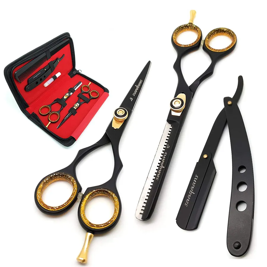 Barber Scissor & Razor Set