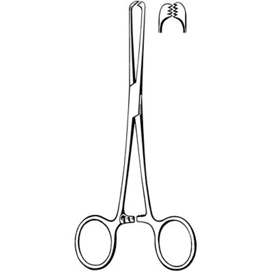 Haemostatic Forceps, Curved 16 cm