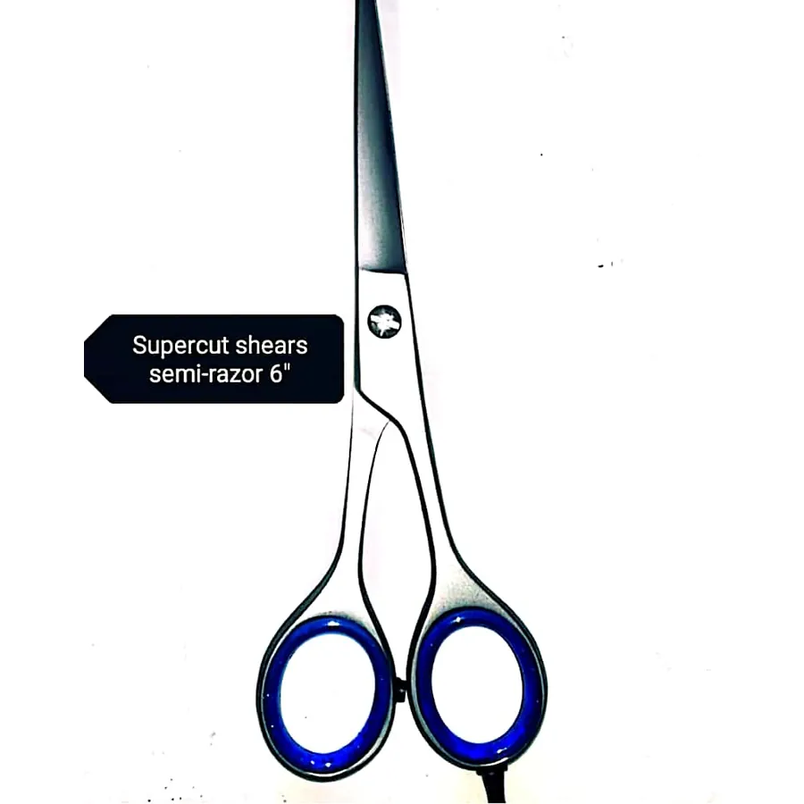 Semi-Razor Cutting Shears, 6 inch